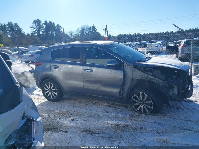 2017 Kia Sportage Ex VIN: KNDPNCAC6H7221762 Lot: 43925308