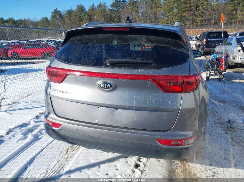 2017 Kia Sportage Ex VIN: KNDPNCAC6H7221762 Lot: 43925308
