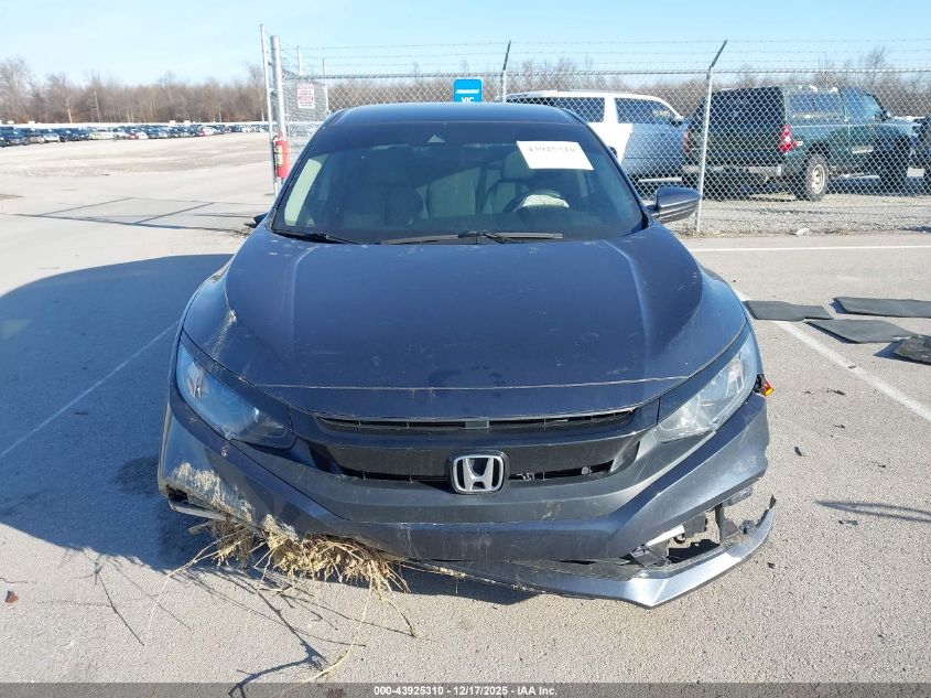 2021 Honda Civic Lx VIN: 2HGFC2F64MH532086 Lot: 43925310
