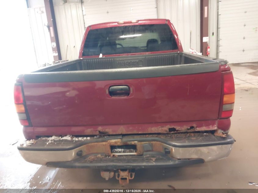 2005 GMC Sierra 1500 Sle VIN: 2GTEK13TX51156411 Lot: 43925316