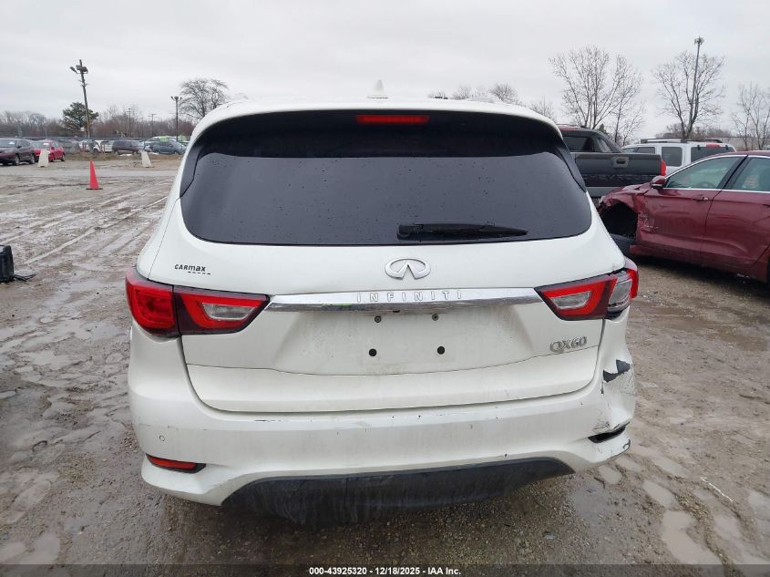 2017 Infiniti Qx60 VIN: 5N1DL0MM8HC541079 Lot: 43925320