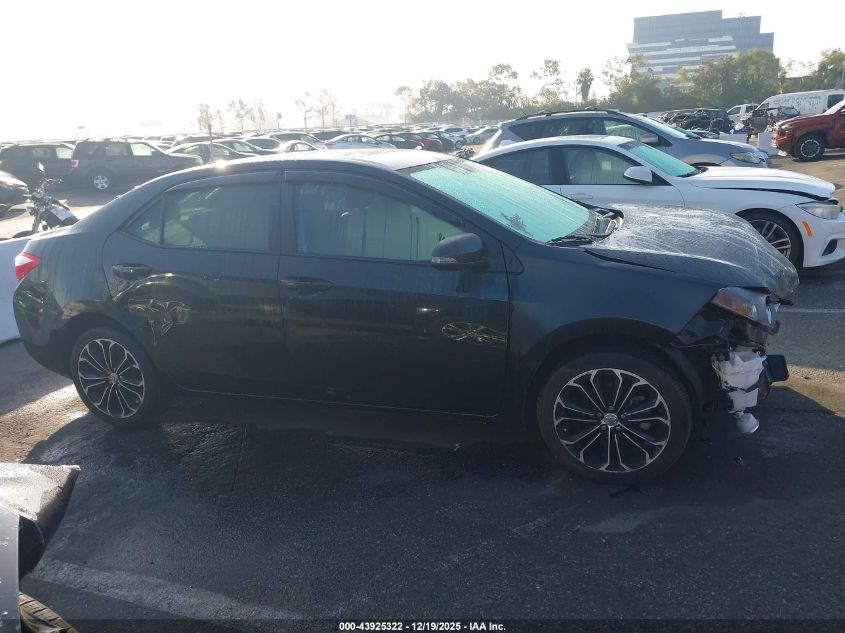 2015 Toyota Corolla S Premium VIN: 5YFBURHE1FP179133 Lot: 43925322