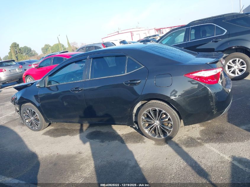 2015 Toyota Corolla S Premium VIN: 5YFBURHE1FP179133 Lot: 43925322