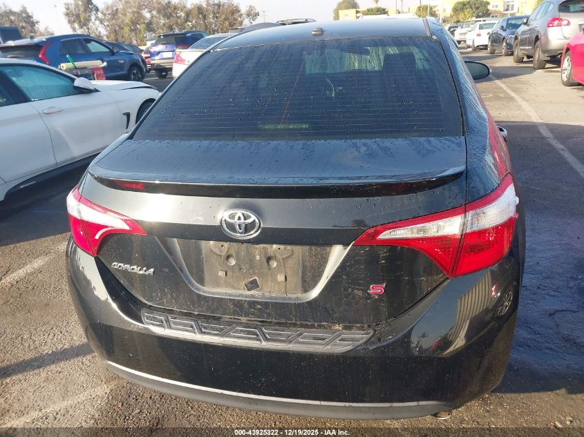 2015 Toyota Corolla S Premium VIN: 5YFBURHE1FP179133 Lot: 43925322