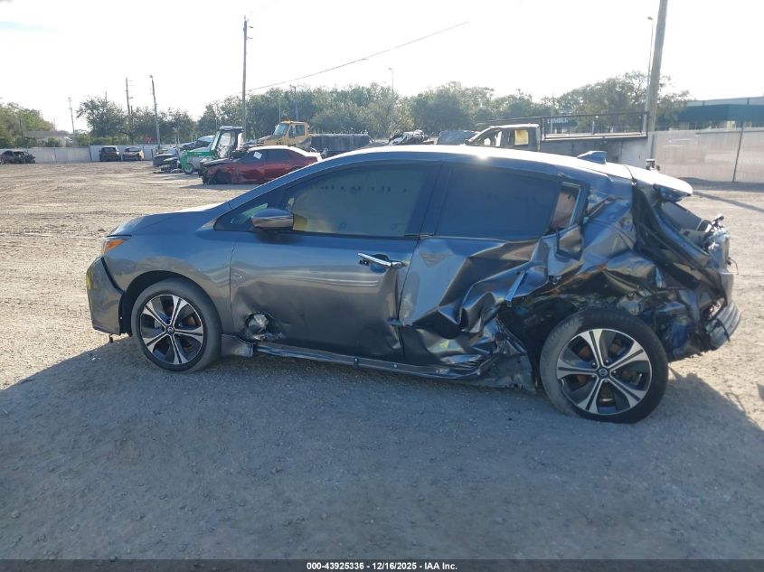 2021 Nissan Leaf Sl Plus 62 Kwh VIN: 1N4BZ1DV3MC551270 Lot: 43925336