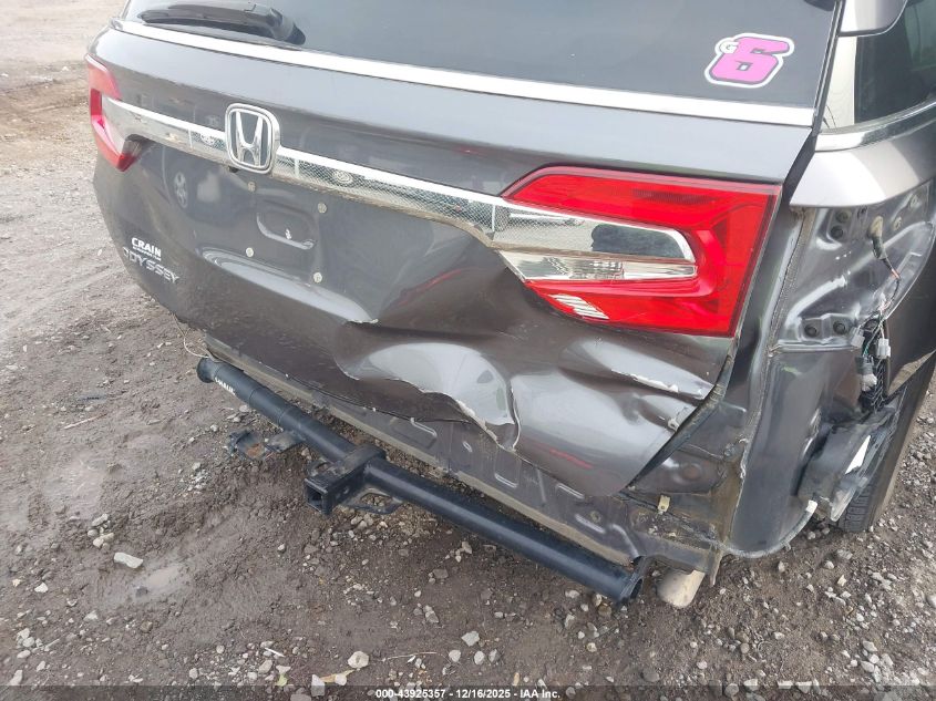 2020 Honda Odyssey Ex-L/Ex-L W/Navi Res VIN: 5FNRL6H76LB030595 Lot: 43925357