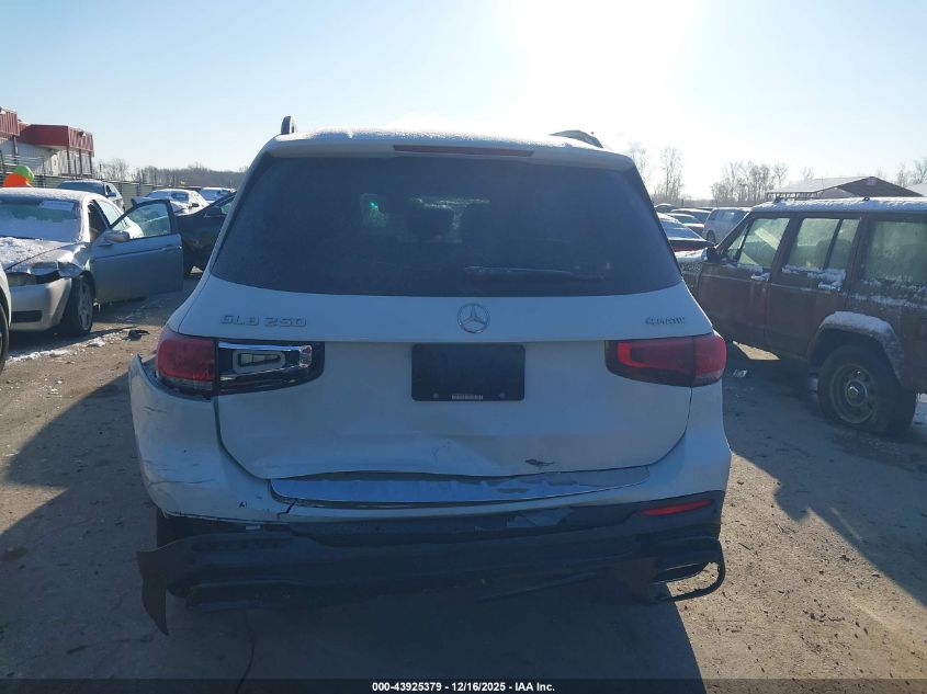 2020 Mercedes-Benz Glb 250 4Matic VIN: W1N4M4HB6LW021951 Lot: 43925379