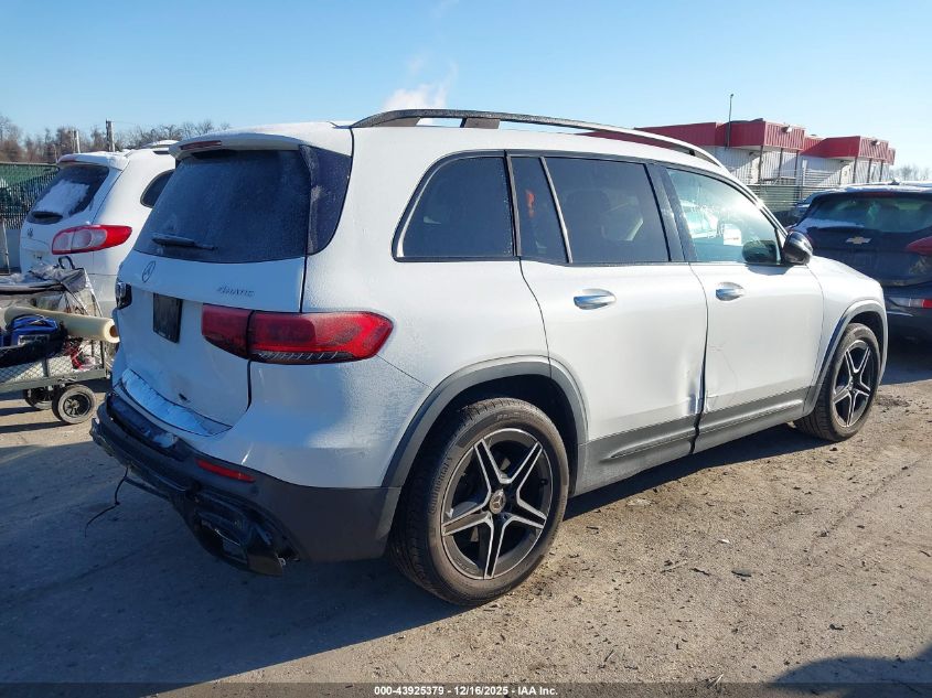 2020 Mercedes-Benz Glb 250 4Matic VIN: W1N4M4HB6LW021951 Lot: 43925379