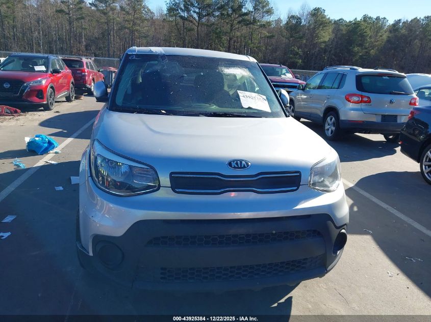 2019 Kia Soul VIN: KNDJN2A21K7672757 Lot: 43925384