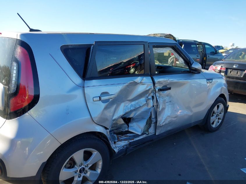 2019 Kia Soul VIN: KNDJN2A21K7672757 Lot: 43925384