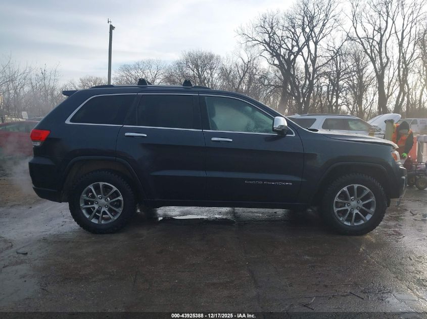 2014 Jeep Grand Cherokee Limited VIN: 1C4RJFBG7EC297758 Lot: 43925388