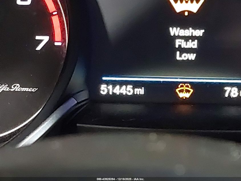 2019 Alfa Romeo Stelvio Ti Awd VIN: ZASPAKBN3K7C57347 Lot: 43925394