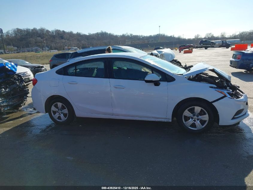 2017 Chevrolet Cruze Ls Auto VIN: 1G1BC5SM1H7185443 Lot: 43925410