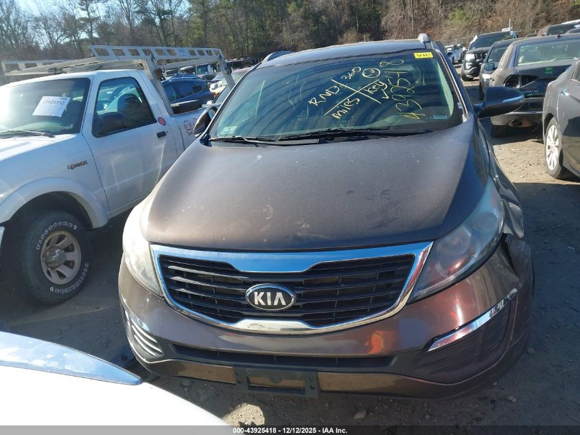 2013 Kia Sportage Lx VIN: KNDPBCA28D7472941 Lot: 43925418