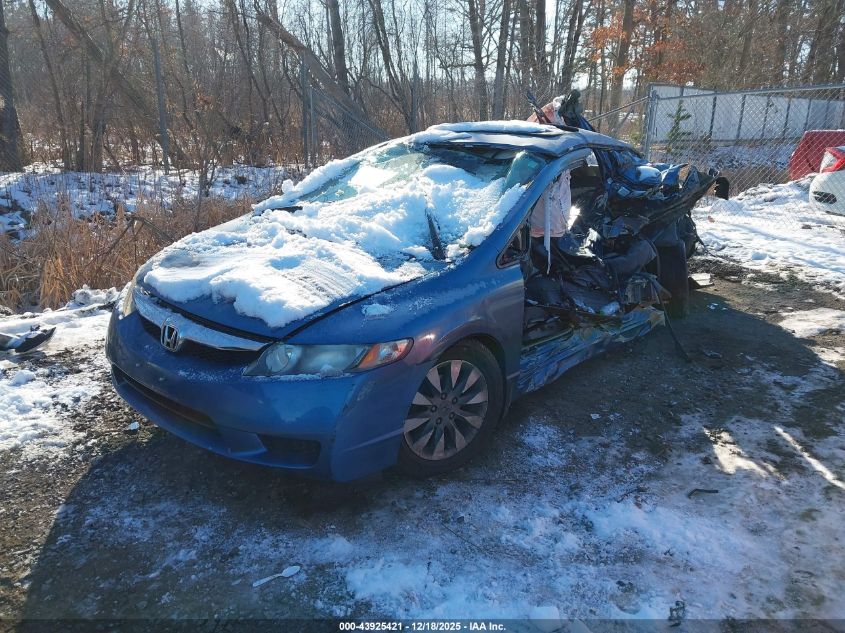 2009 Honda Civic Ex VIN: 2HGFA16819H500124 Lot: 43925421