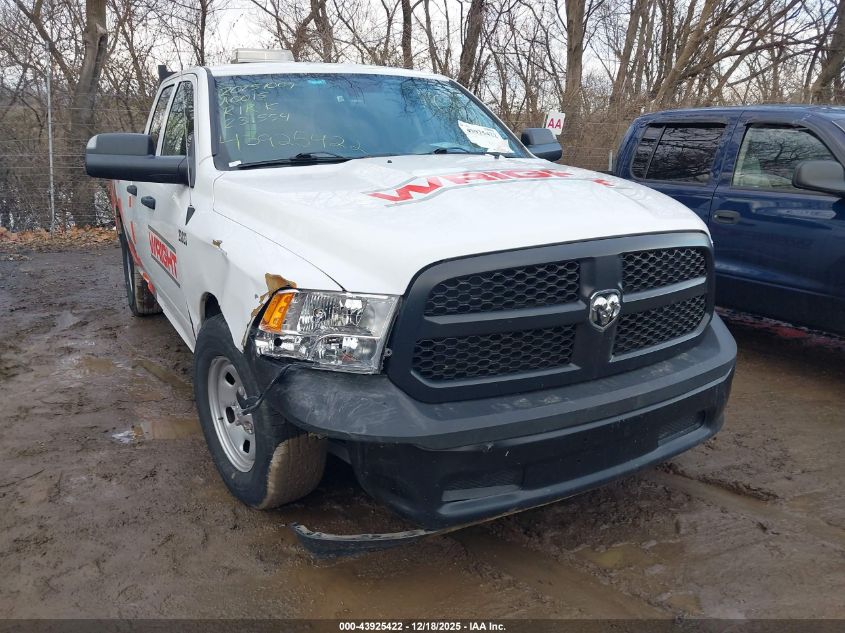 2022 Ram 1500 Classic Tradesman 4X2 6'4 Box VIN: 1C6RR6FG2NS231554 Lot: 43925422