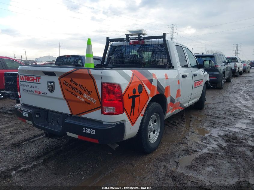 2022 Ram 1500 Classic Tradesman 4X2 6'4 Box VIN: 1C6RR6FG2NS231554 Lot: 43925422