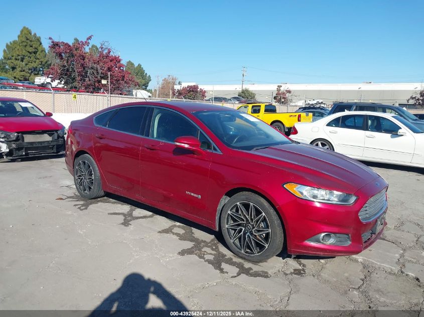 FORD FUSION HYBRID SE