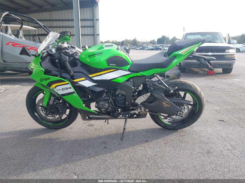 2025 Kawasaki Zx636 K VIN: JKBZXJK10SA010965 Lot: 43925425