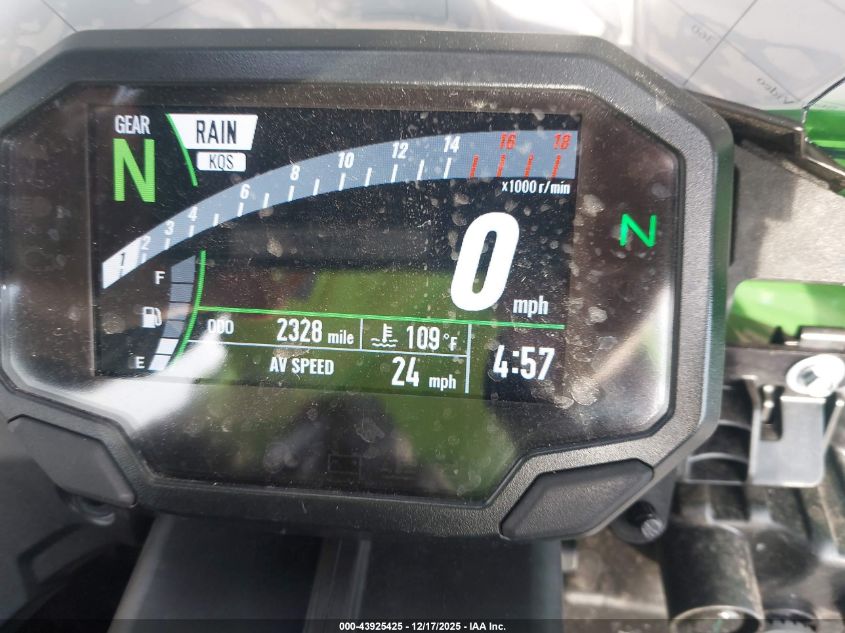 2025 Kawasaki Zx636 K VIN: JKBZXJK10SA010965 Lot: 43925425