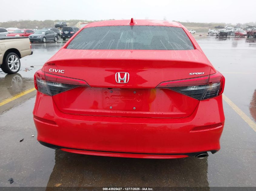 2024 Honda Civic Sport VIN: 2HGFE2F54RH502482 Lot: 43925427