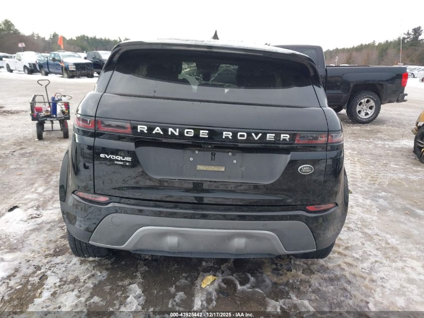 2020 Land Rover Range Rover Evoque S VIN: SALZJ2FX5LH026547 Lot: 43925442