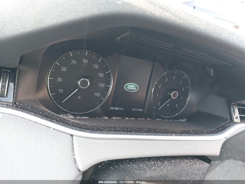 2020 Land Rover Range Rover Evoque S VIN: SALZJ2FX5LH026547 Lot: 43925442