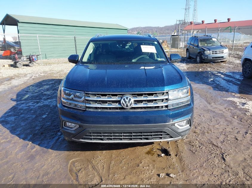 2018 Volkswagen Atlas 3.6L V6 Sel VIN: 1V2MR2CA7JC585357 Lot: 43925446