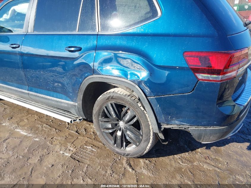 2018 Volkswagen Atlas 3.6L V6 Sel VIN: 1V2MR2CA7JC585357 Lot: 43925446