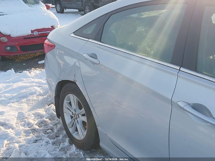 2013 Hyundai Sonata Gls VIN: 5NPEB4AC7DH746308 Lot: 43925447