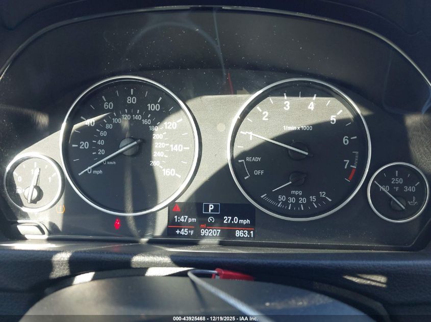 2015 BMW 320I VIN: WBA3B1G51FNT64791 Lot: 43925468