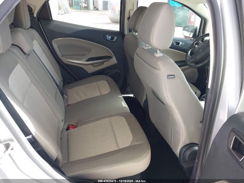 2020 Ford Ecosport Se VIN: MAJ3S2GE1LC364585 Lot: 43925470