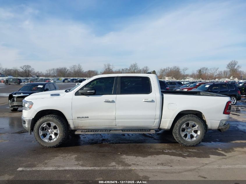 2019 Ram 1500 Big Horn/Lone Star 4X4 5'7 Box VIN: 1C6SRFFT4KN516345 Lot: 43925476
