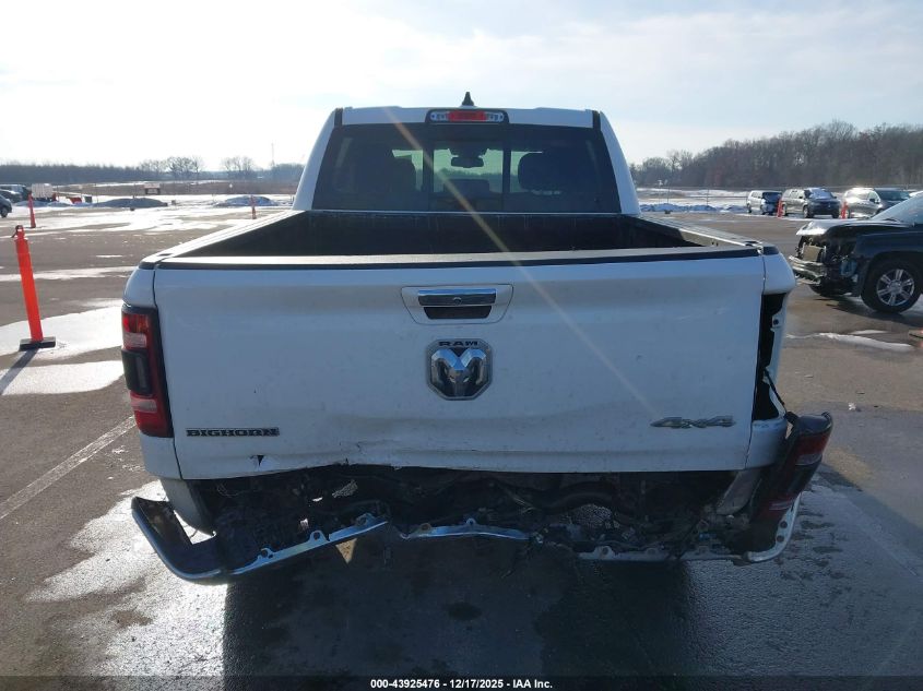 2019 Ram 1500 Big Horn/Lone Star 4X4 5'7 Box VIN: 1C6SRFFT4KN516345 Lot: 43925476