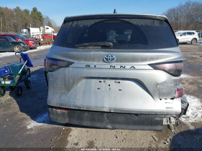 2023 Toyota Sienna Xle VIN: 5TDYSKFC6PS107992 Lot: 43925486