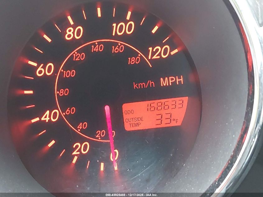 2003 Toyota Matrix Xr VIN: 2T1KR32E93C078599 Lot: 43925488