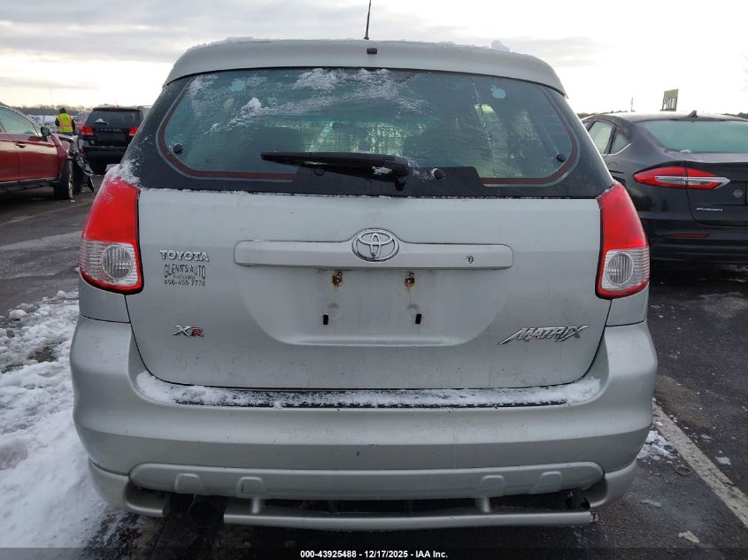 2003 Toyota Matrix Xr VIN: 2T1KR32E93C078599 Lot: 43925488