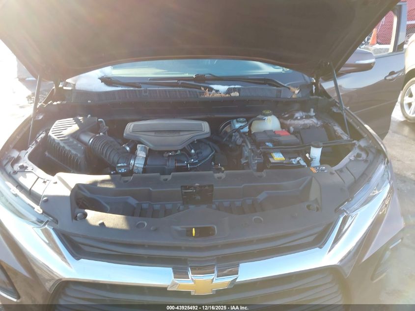 2019 Chevrolet Blazer VIN: 3GNKBCRS7KS653789 Lot: 43925492