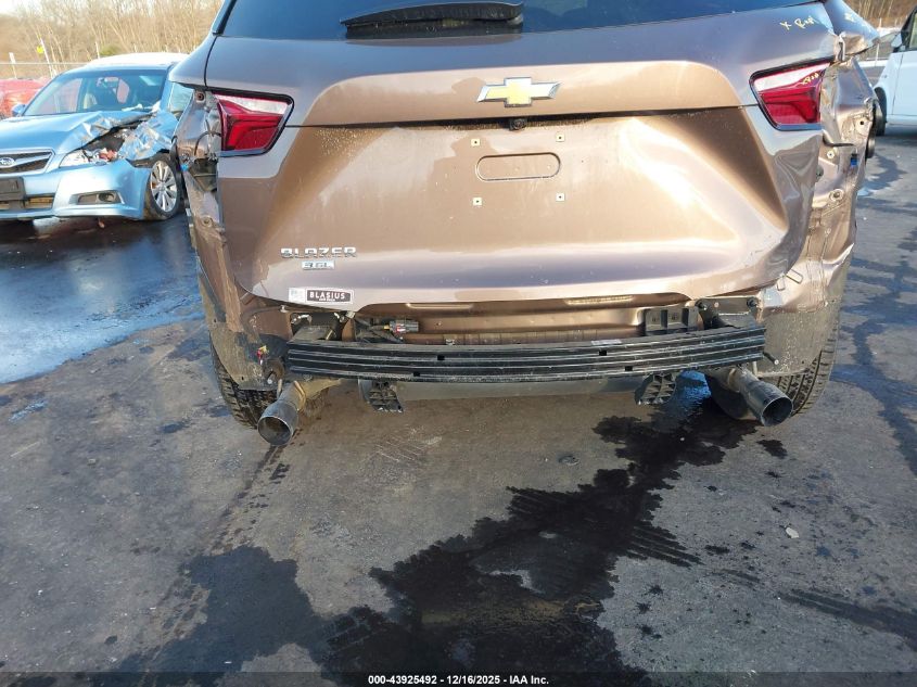 2019 Chevrolet Blazer VIN: 3GNKBCRS7KS653789 Lot: 43925492