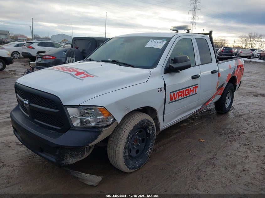 Vin: 1c6rr6fg5ns231547, lot: 44421121, ram 1500 classic tradesman  4x2 6'4 box 20222