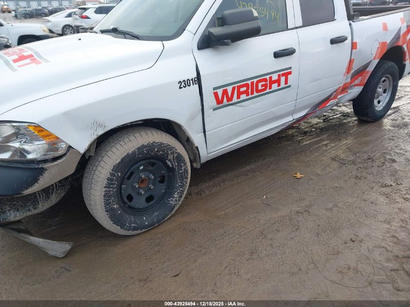 2022 Ram 1500 Classic Tradesman 4X2 6'4 Box VIN: 1C6RR6FG5NS231547 Lot: 43925494