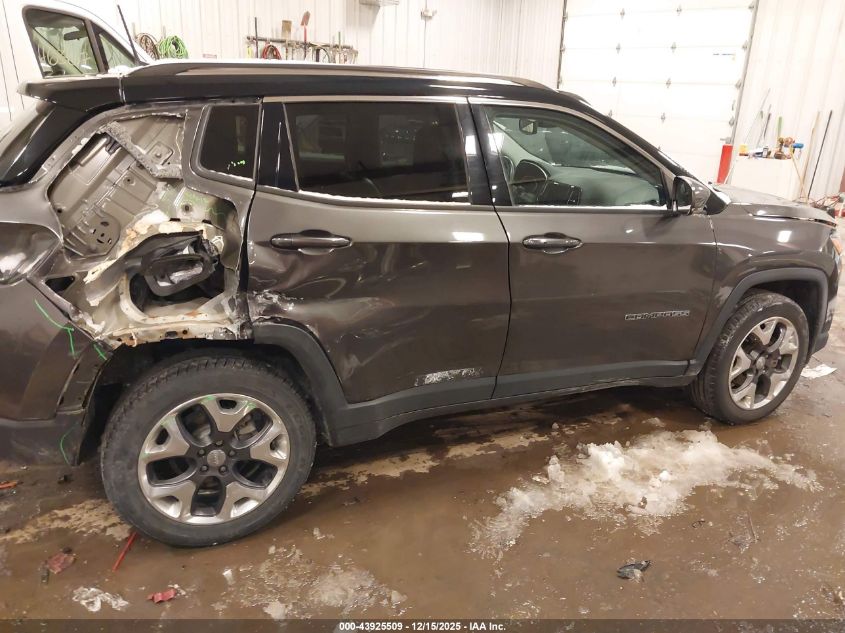 2019 Jeep Compass Limited 4X4 VIN: 3C4NJDCB1KT812212 Lot: 43925509