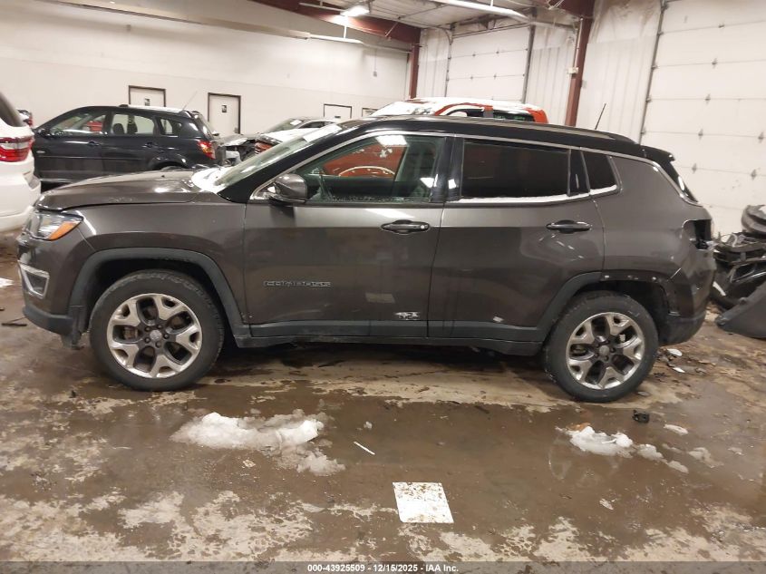 2019 Jeep Compass Limited 4X4 VIN: 3C4NJDCB1KT812212 Lot: 43925509