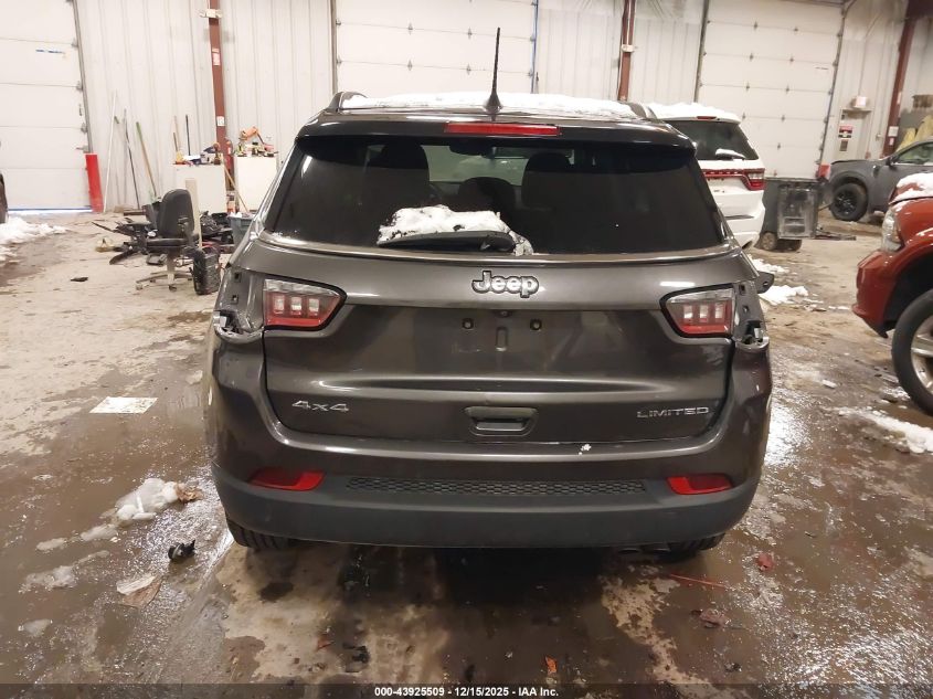 2019 Jeep Compass Limited 4X4 VIN: 3C4NJDCB1KT812212 Lot: 43925509