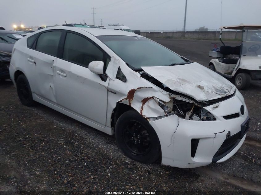 2013 Toyota Prius Three VIN: JTDKN3DU7D1682366 Lot: 43925511