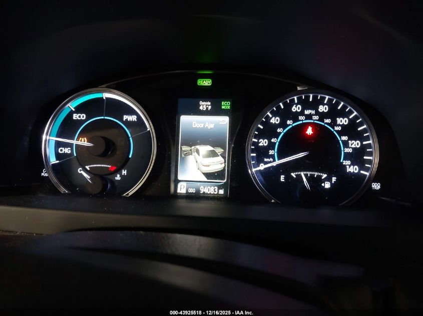 2016 Toyota Camry Hybrid Le VIN: 4T1BD1FK2GU192855 Lot: 43925518