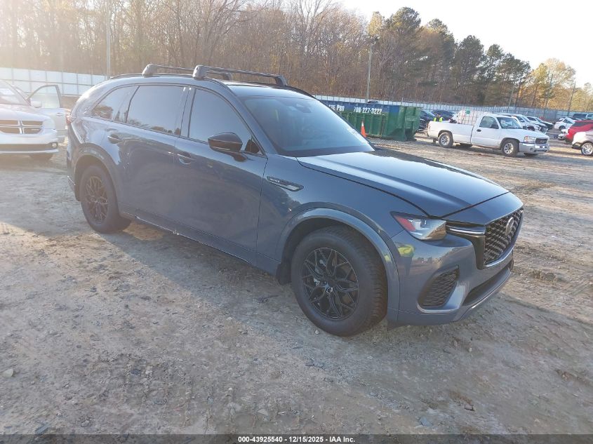 2025 Mazda Cx-70 3.3 Turbo S Premium VIN: JM3KJDHC4S1121310 Lot: 43925540