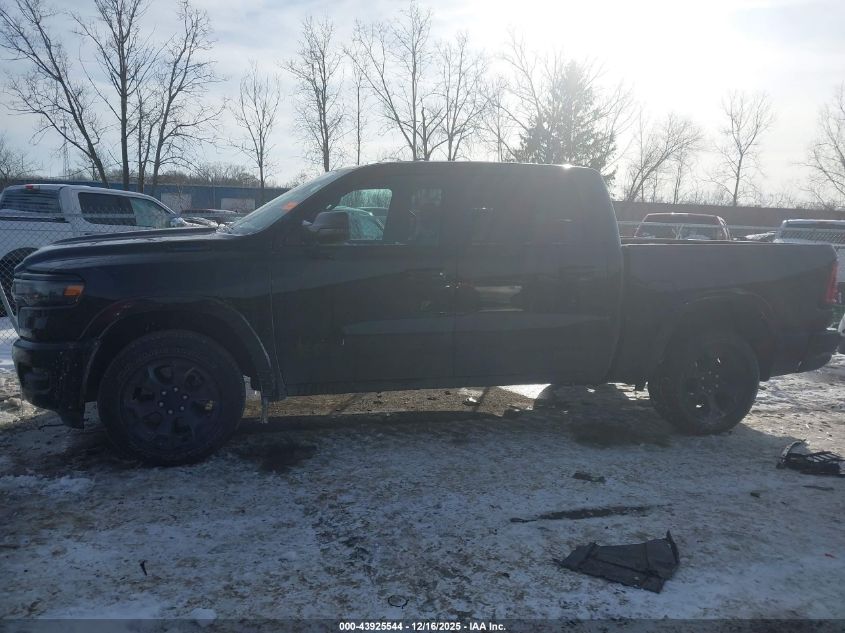 2025 Ram 1500 Big Horn 4X4 5'7 Box VIN: 1C6RRFFG2SN538233 Lot: 43925544