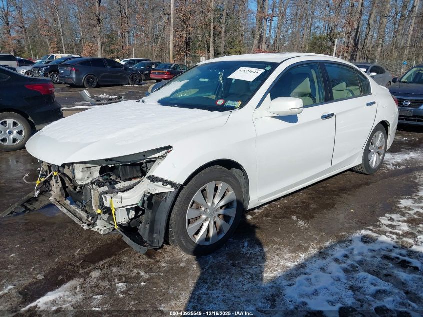 2014 Honda Accord Ex-L VIN: 1HGCR2F86EA300561 Lot: 43925549
