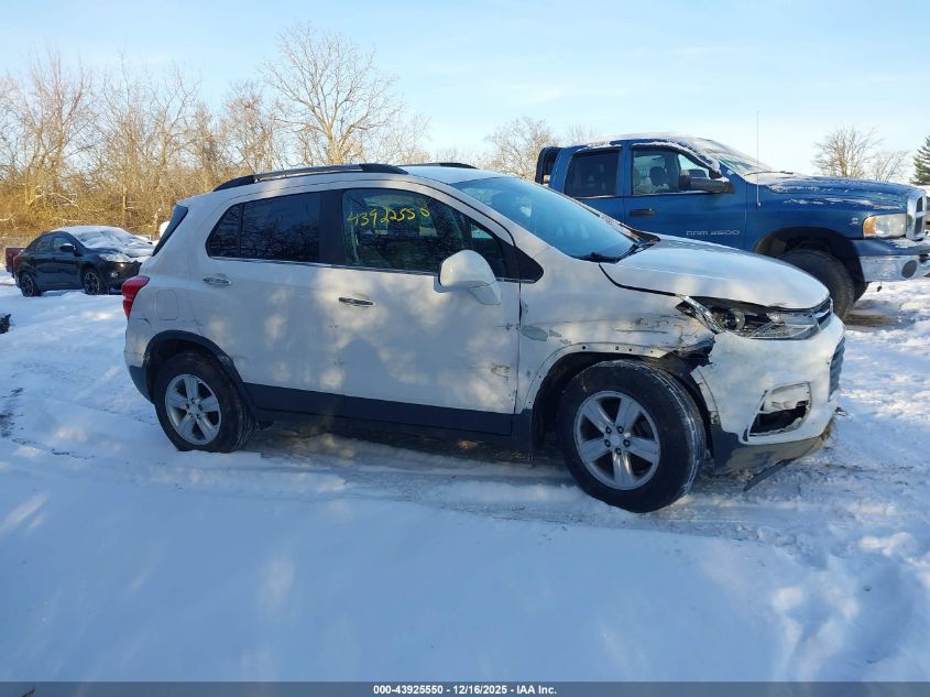 2020 Chevrolet Trax Fwd Lt VIN: 3GNCJLSB1LL316032 Lot: 43925550
